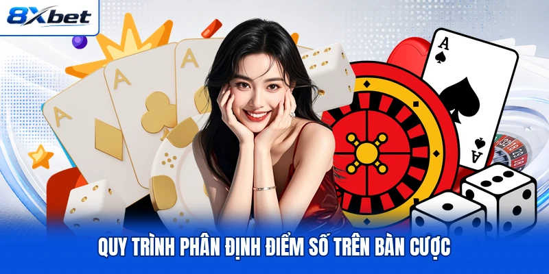 Quy trình phân định điểm số trên bàn cược Quy trình phân định điểm số trên bàn cược